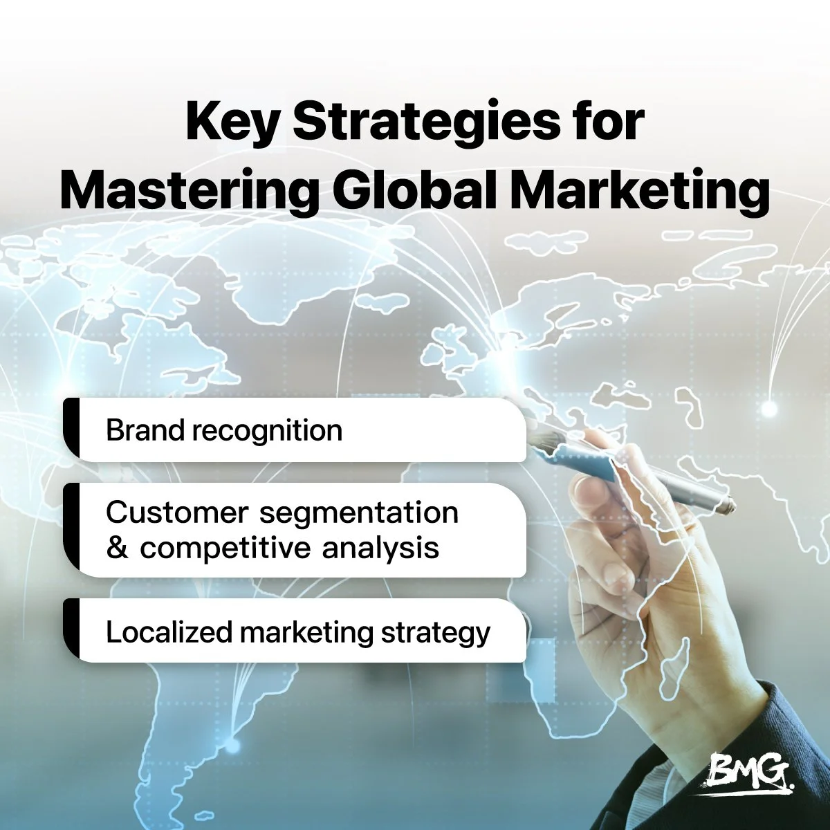 🌍 Key Strategies for Mastering Global Marketing 🌍
As digitalization accelerates, brands need flexible and innovative strategies to conquer global markets. Here are some effective global marketing strategies to help your brand stand out internationa