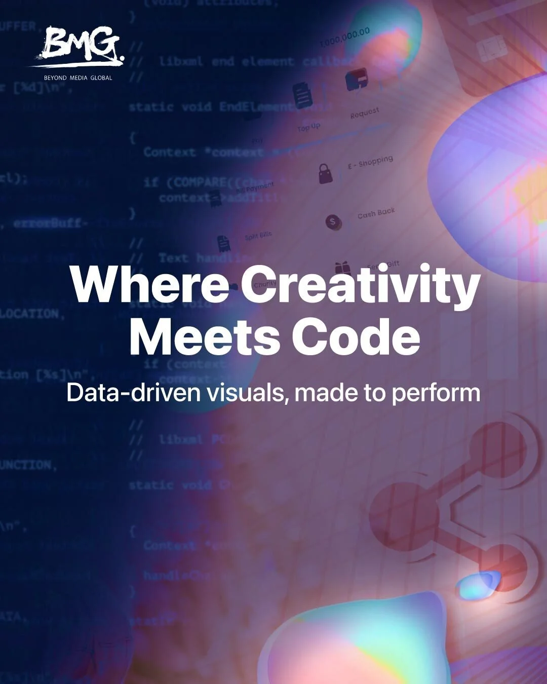 🎯 Computational art isn't just visual&mdash;it's strategic.
At BMG, we turn data into design using Python-based systems that power creative testing at scale.

From tailored visuals for Gen Z to high-end offerings in Simplified Chinese, we build AI p