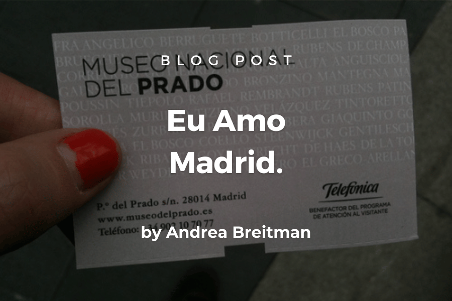 Eu Amo Madrid.