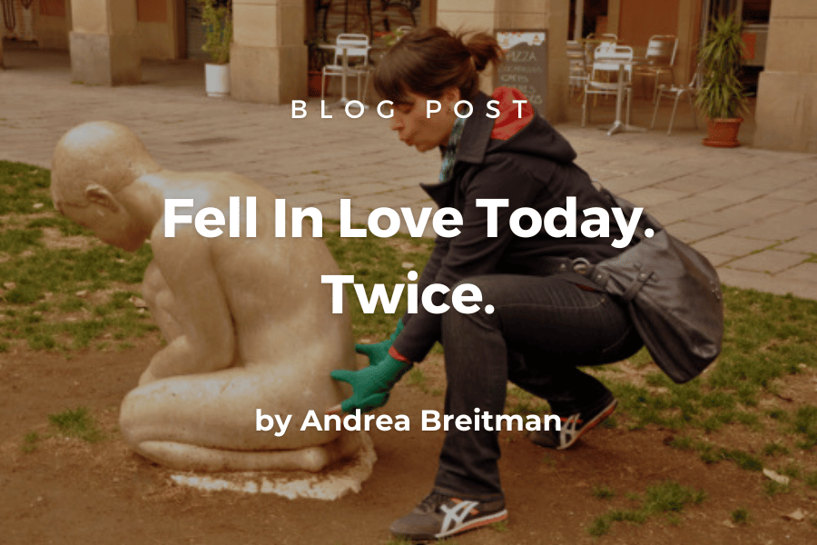 Fell In Love Today. Twice.