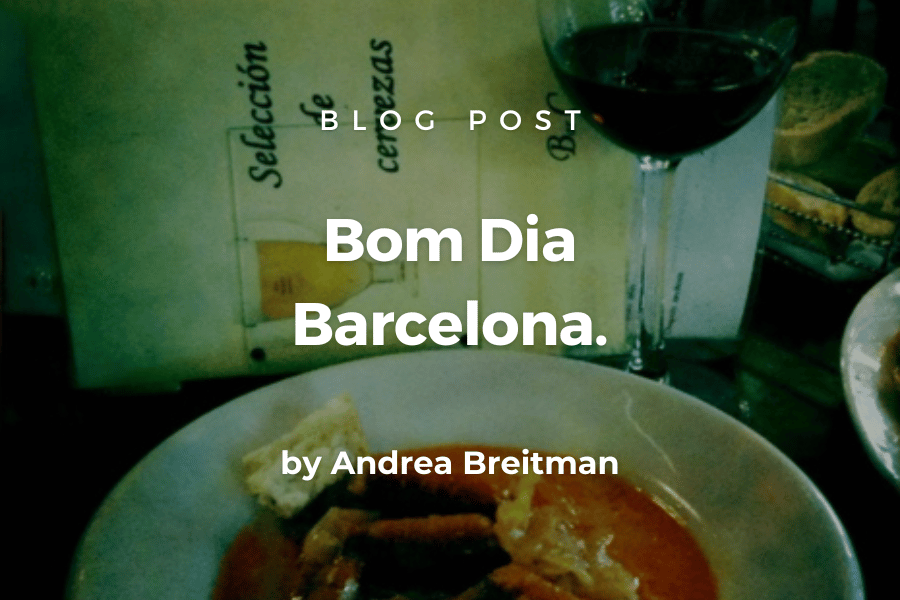 Bom Dia Barcelona.