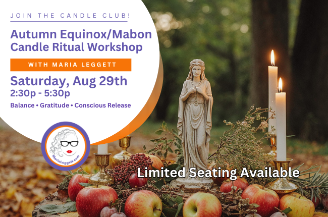 Autumn Equinox/Mabon Candle Ritual Workshop