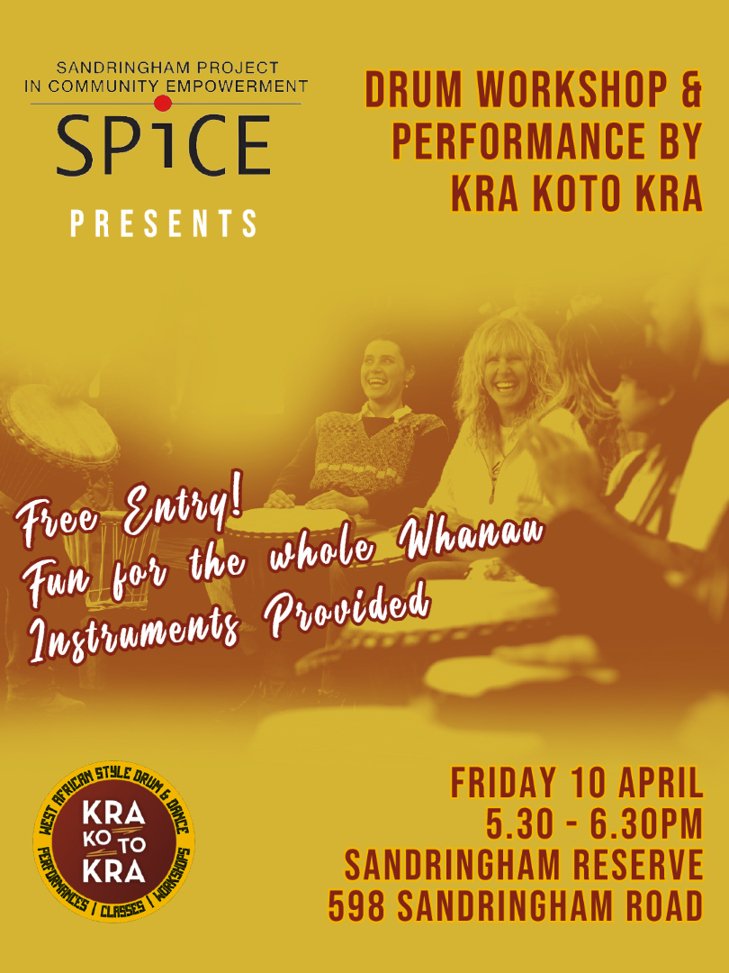 SPiCE presents - Free Drum Performance and Workshop