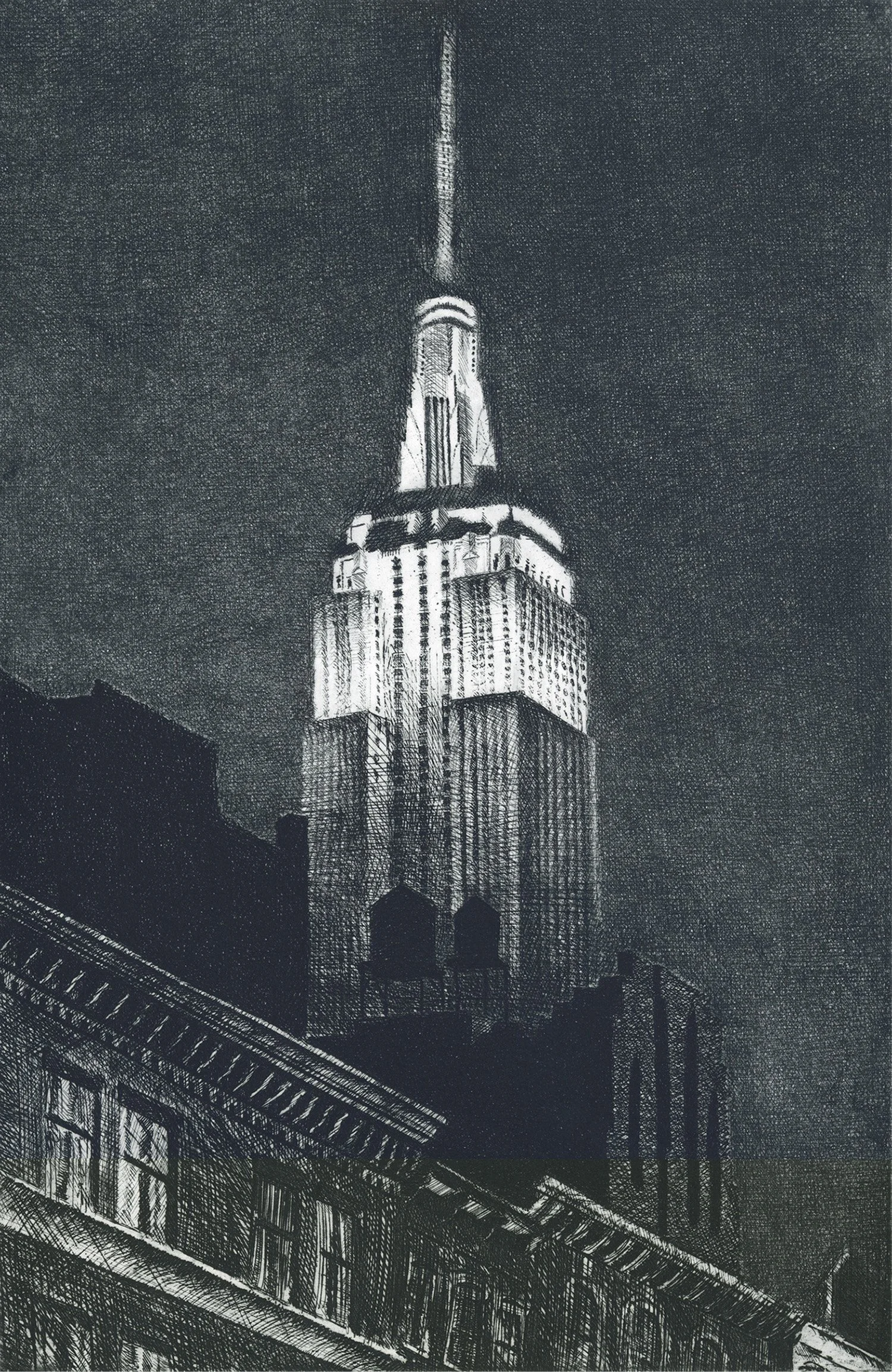 Empire Sate Building -finished print