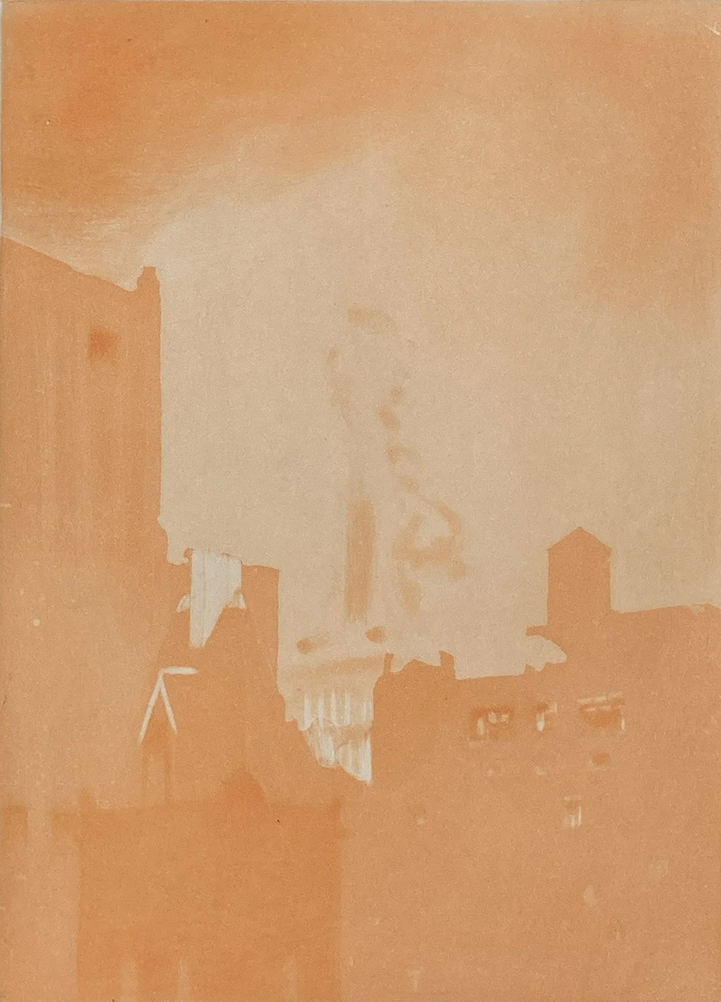 Luminous - proof. of the orange plate
