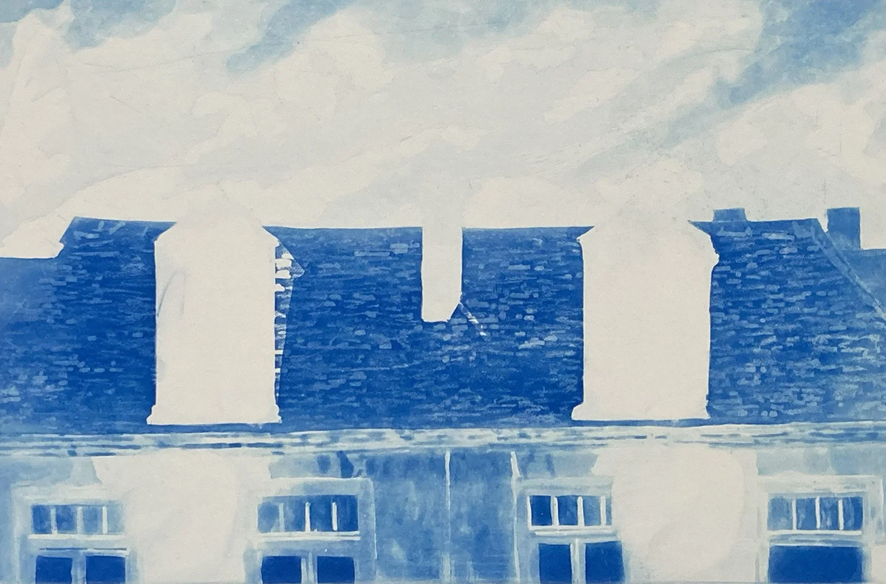 Lafitte's - blue plate