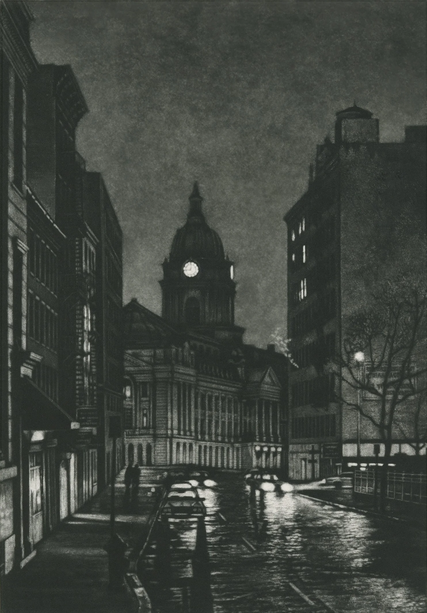 Cleveland Place - finished print