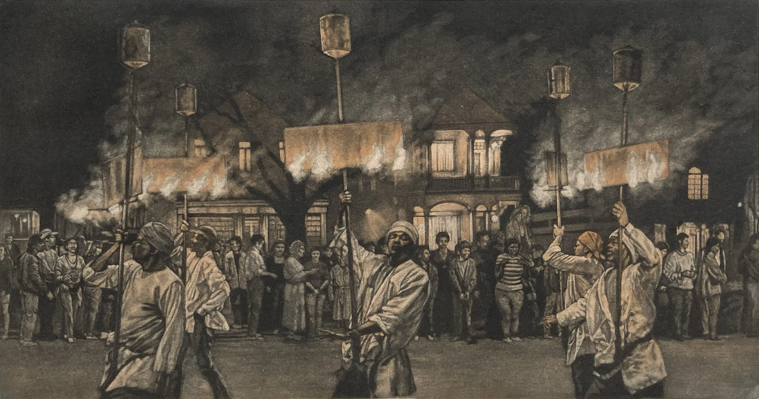 Fire Dance - first proof