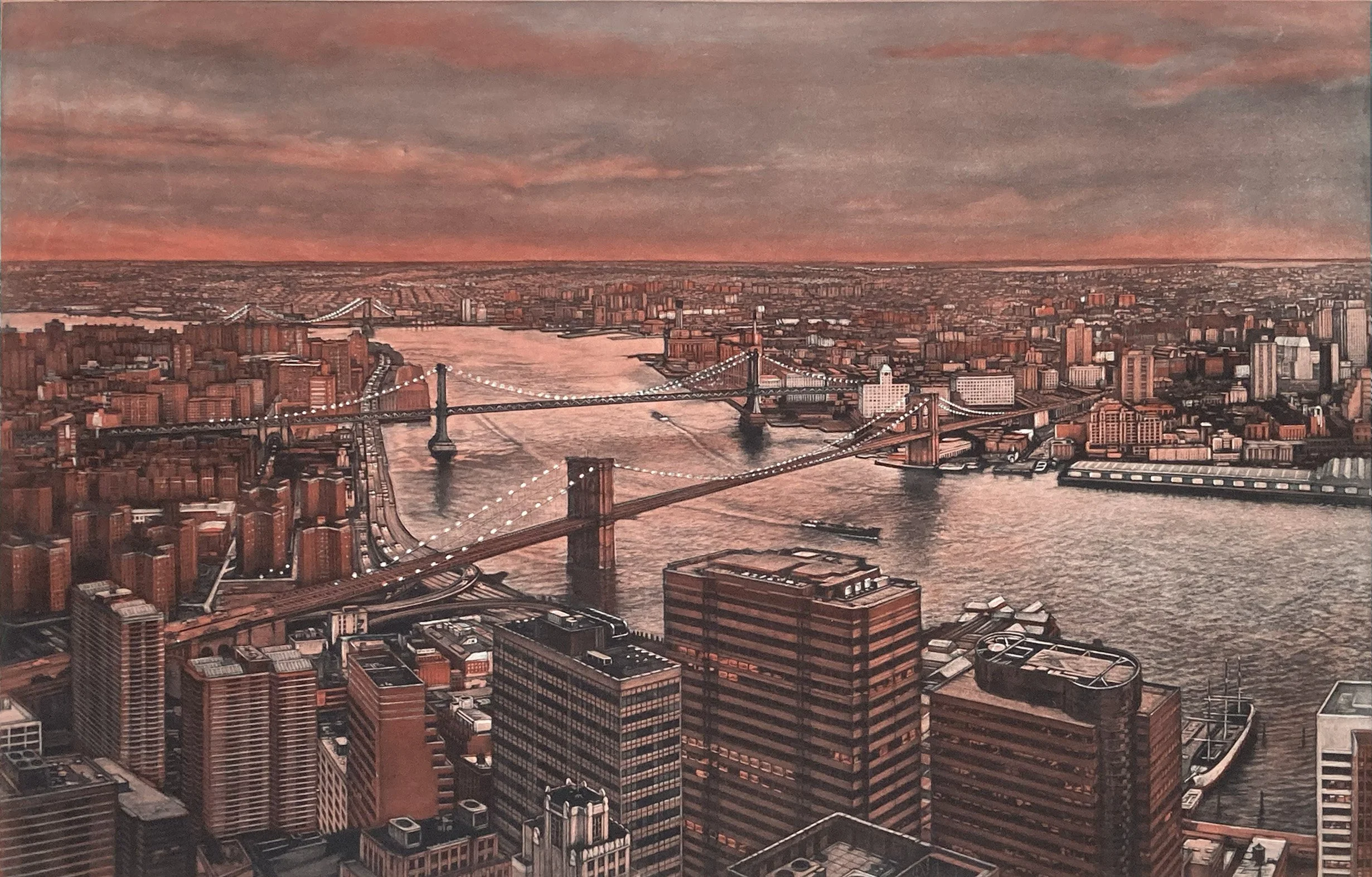 Three Bridges - first proofing of both plates
