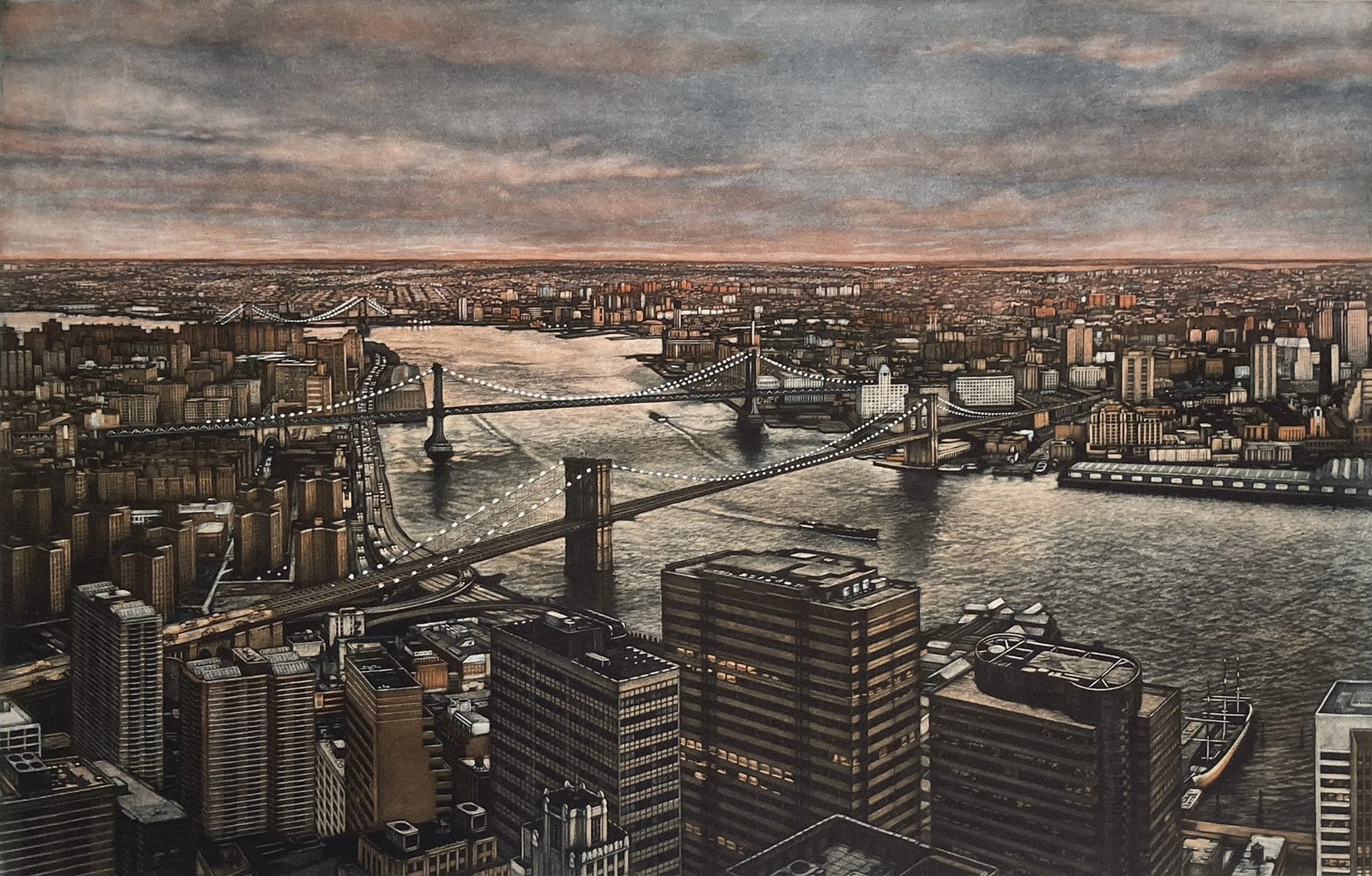 Three Bridges - second proofing of both plates
