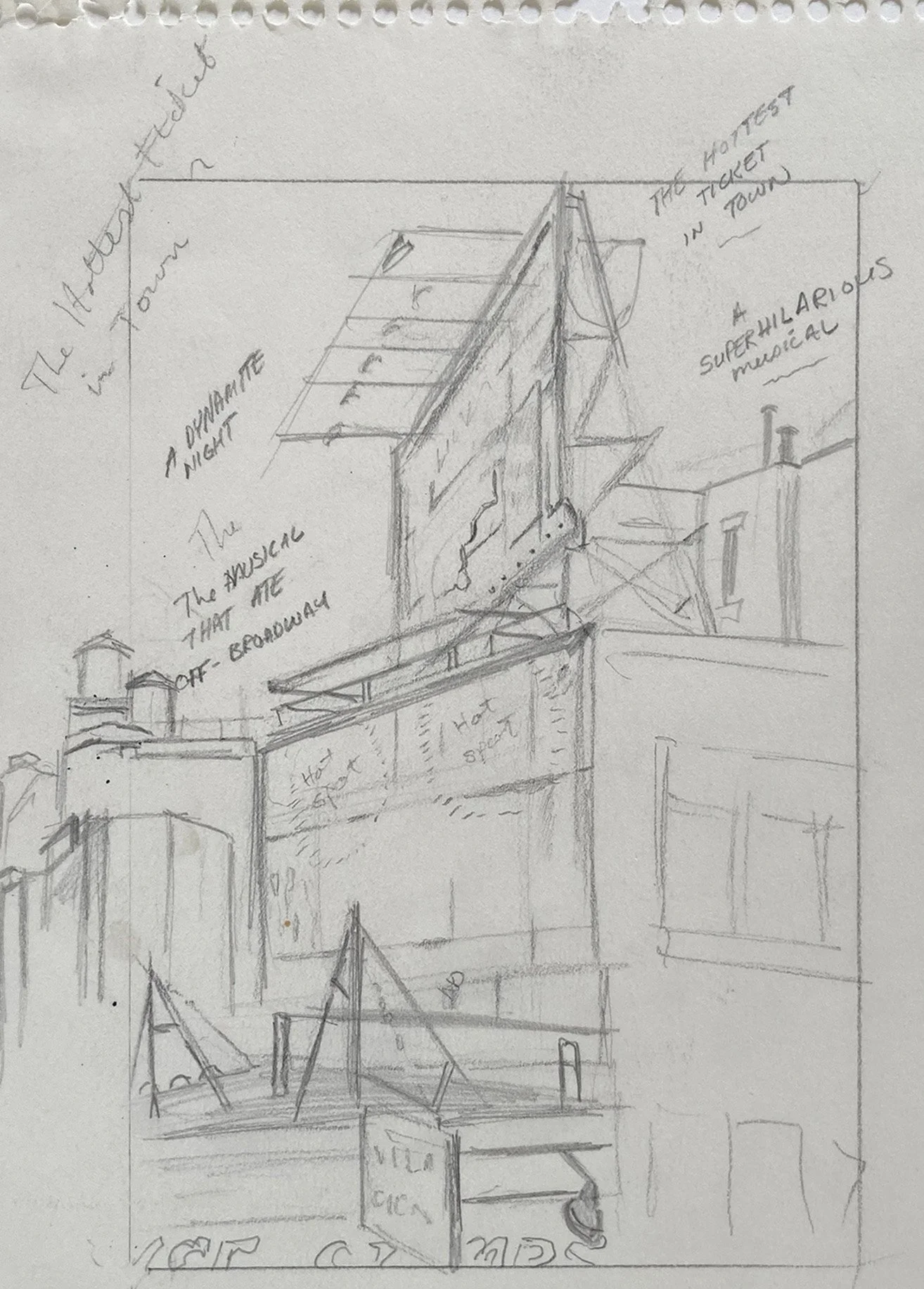 Village Cigars - sketch II