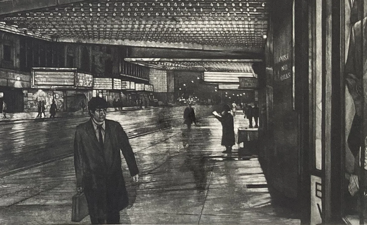 42nd Street - first proof (detail)
