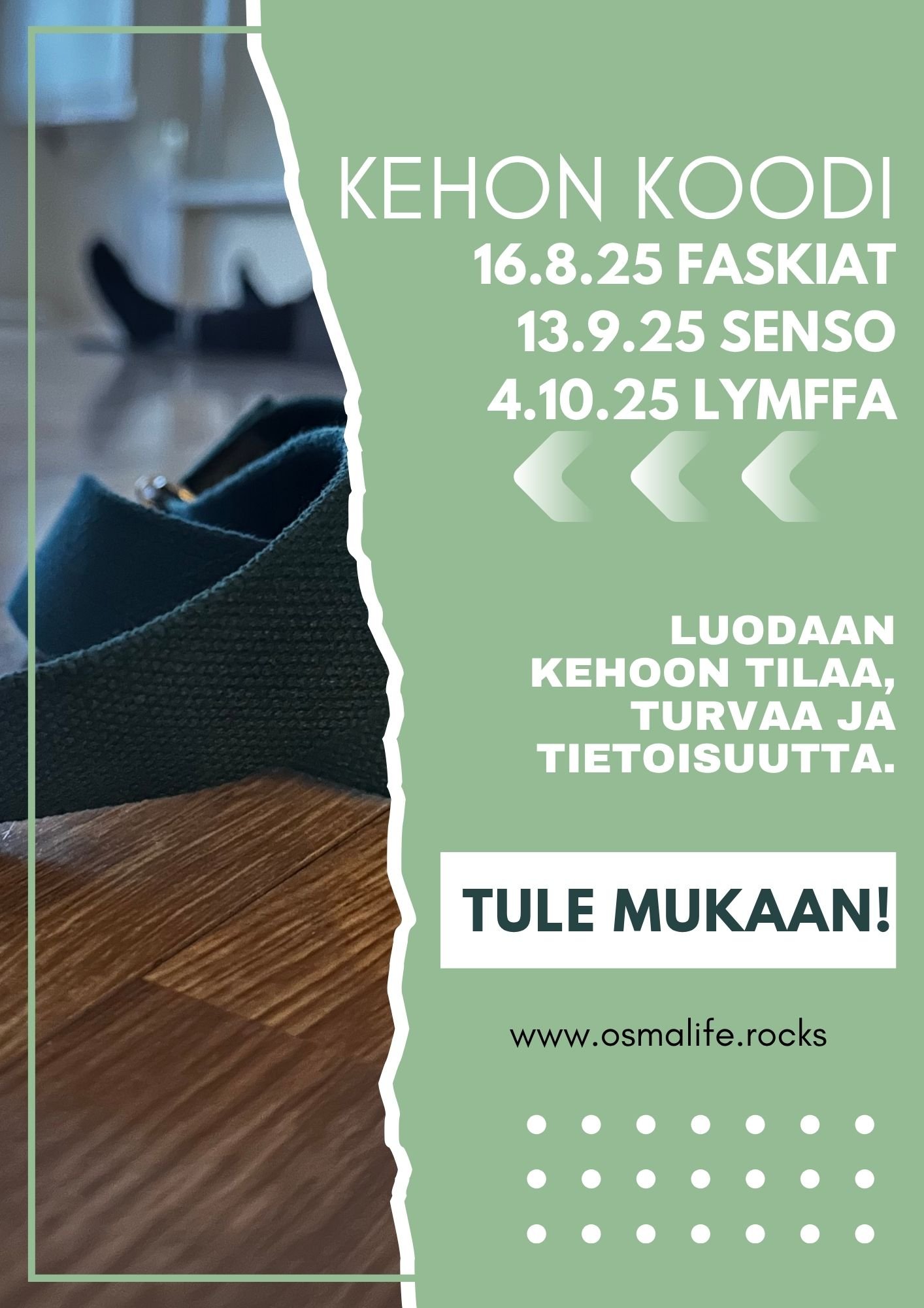 KEHON KOODI - Lempeä syväsukellus kehotuntemukseen