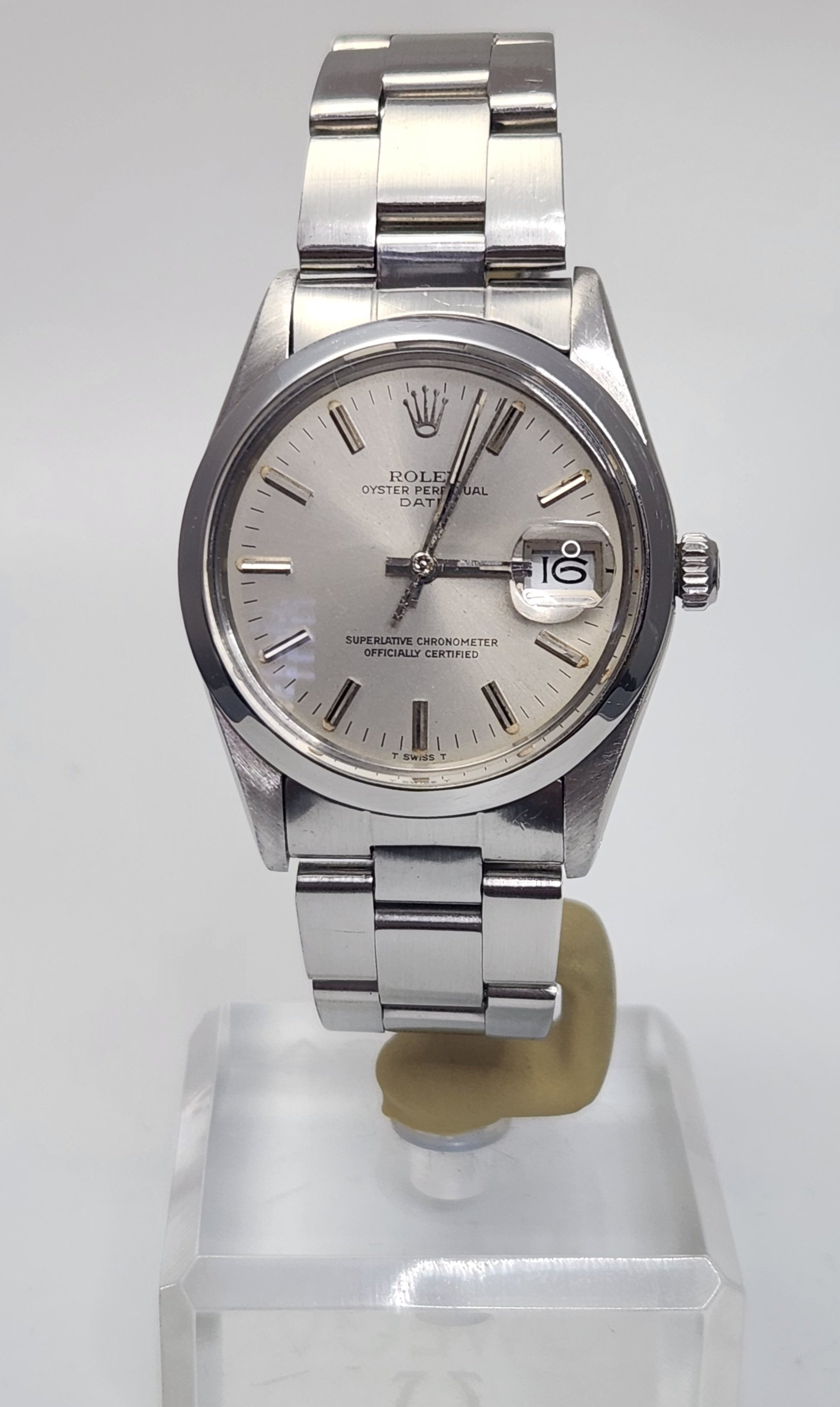 1982 Unisex Rolex Oyster Perpetual Date Automatic Watch - Complete Set & Fully Serviced (including original purchase receipt!)