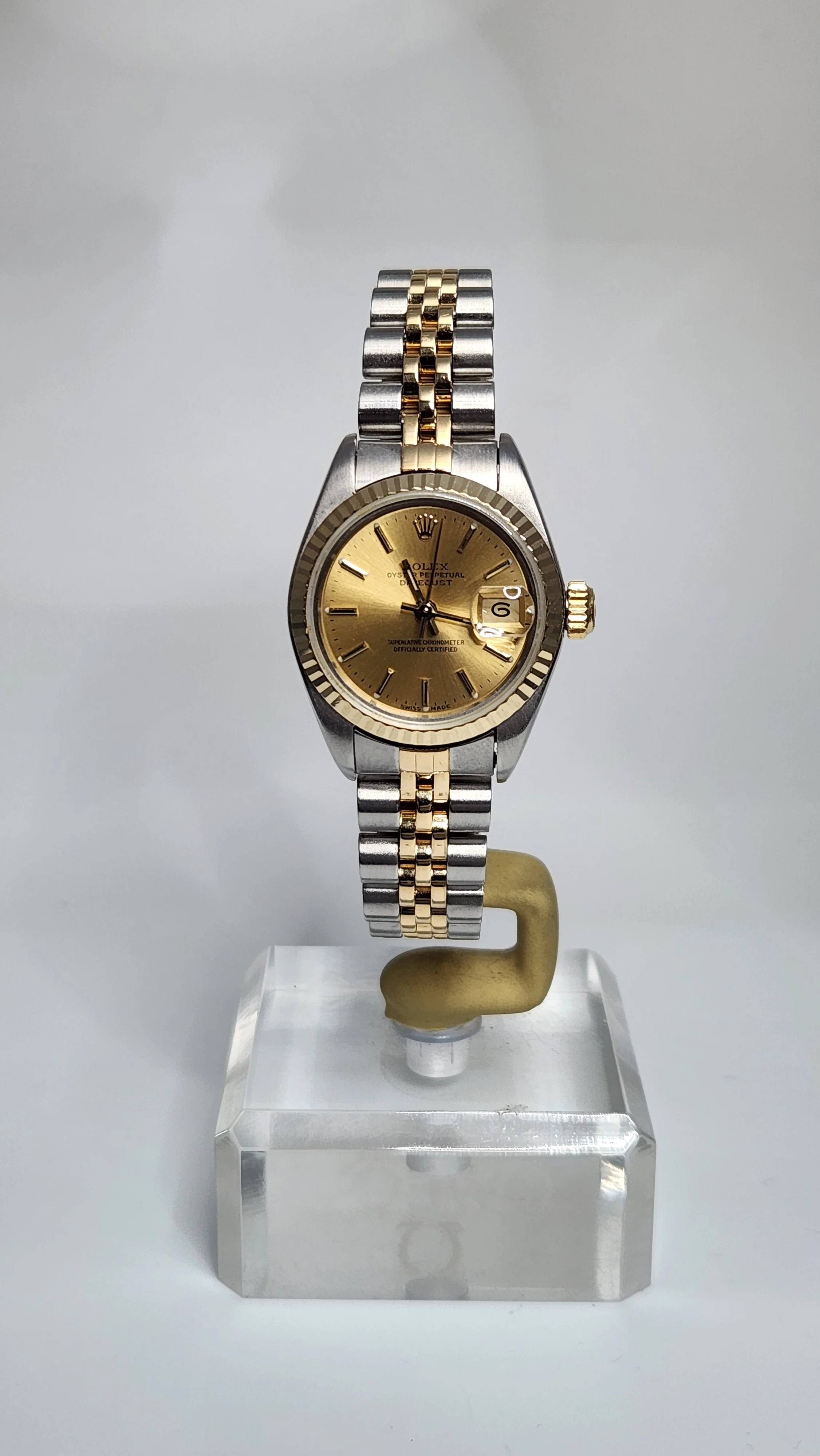 Beautiful 1988 Lady's Rolex Datejust Watch - Box, Booklet, Hang Tag & Fully Serviced