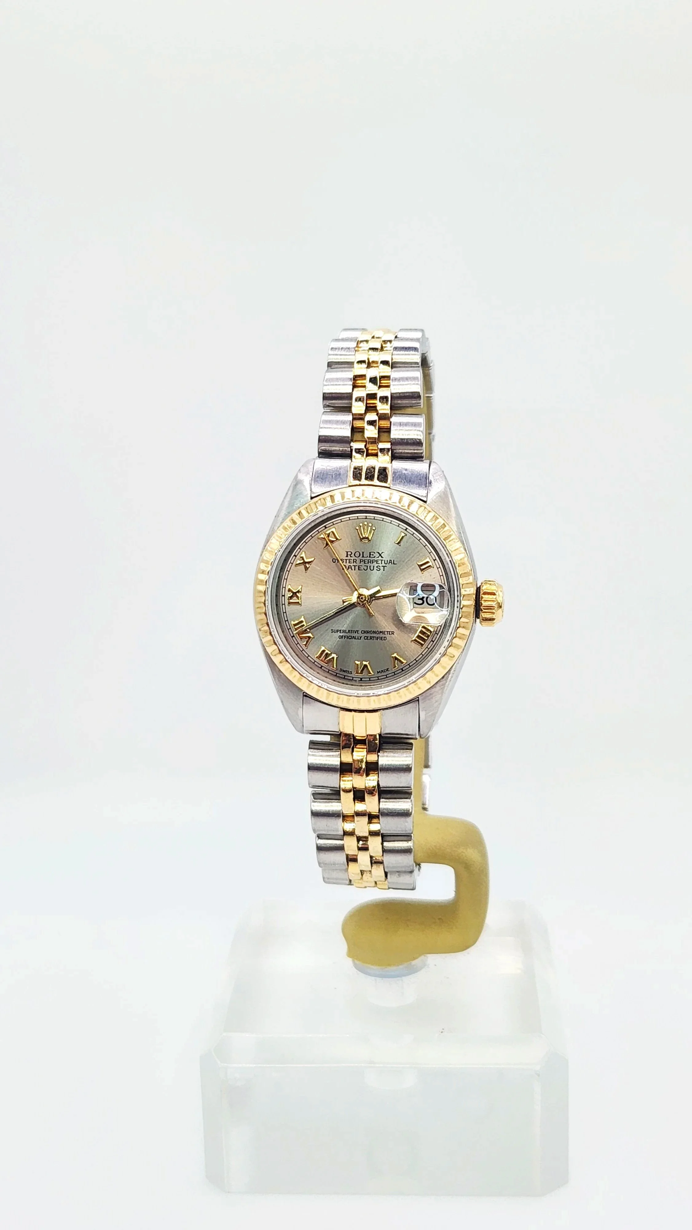 Beautiful Lady's Rolex Datejust Watch - Box, Booklet, Hang Tag & Fully Serviced