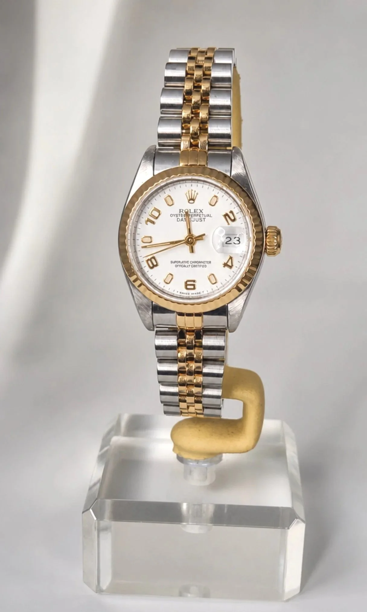 Beautiful 1991 Lady's Rolex Datejust Watch - Box, Booklet, Hang Tag & Fully Serviced