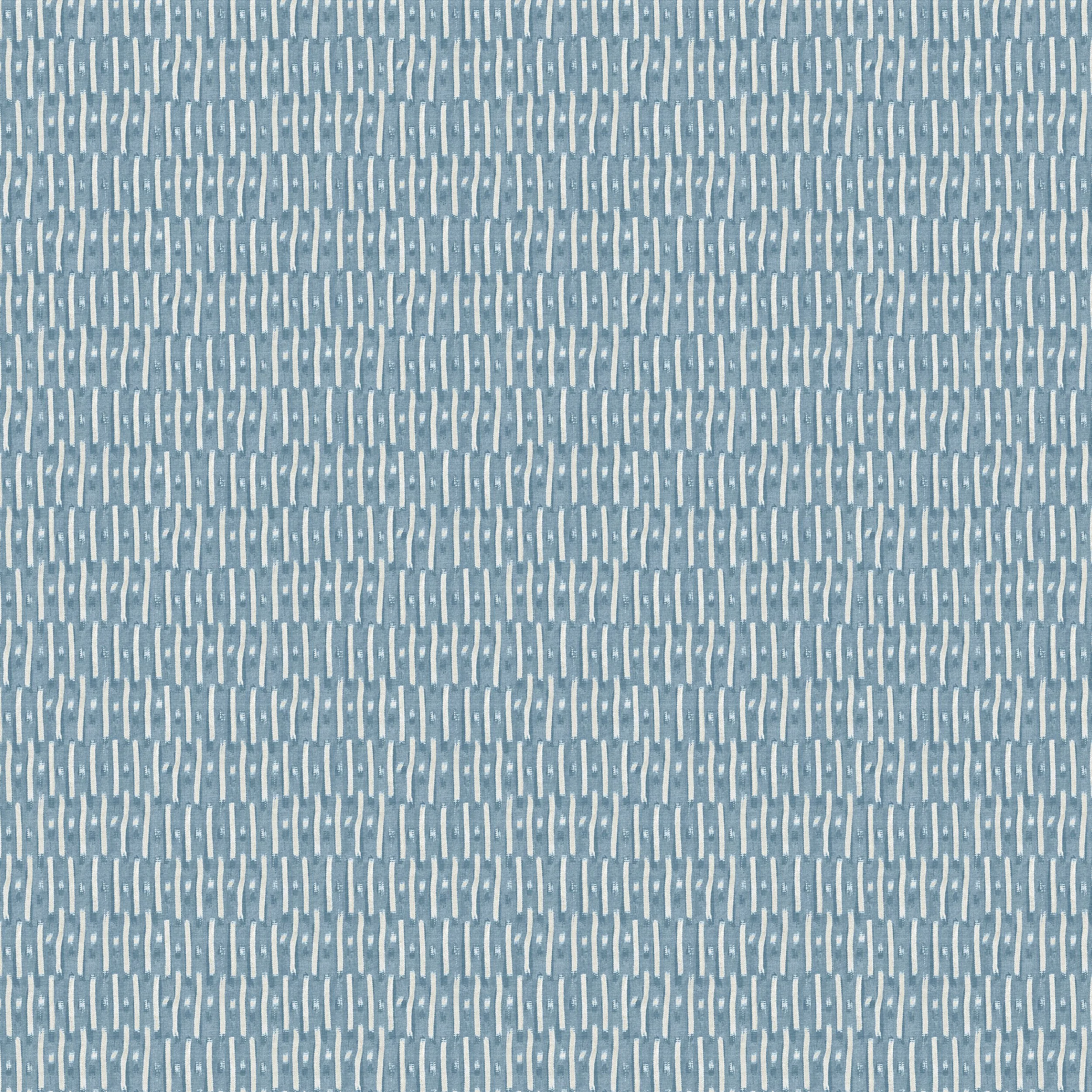 Dot Dash Ikat Chambray