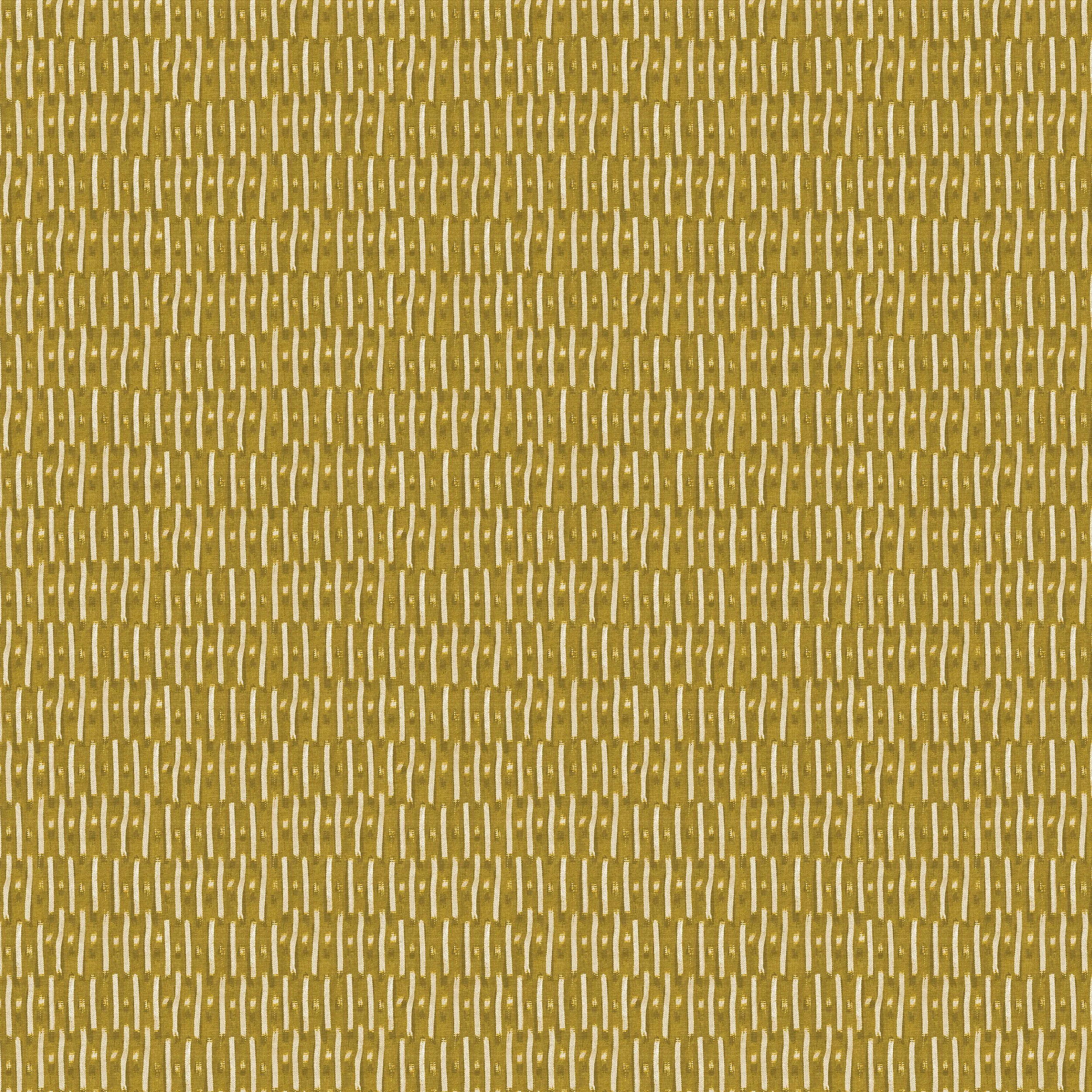 Dot Dash Ikat Brass