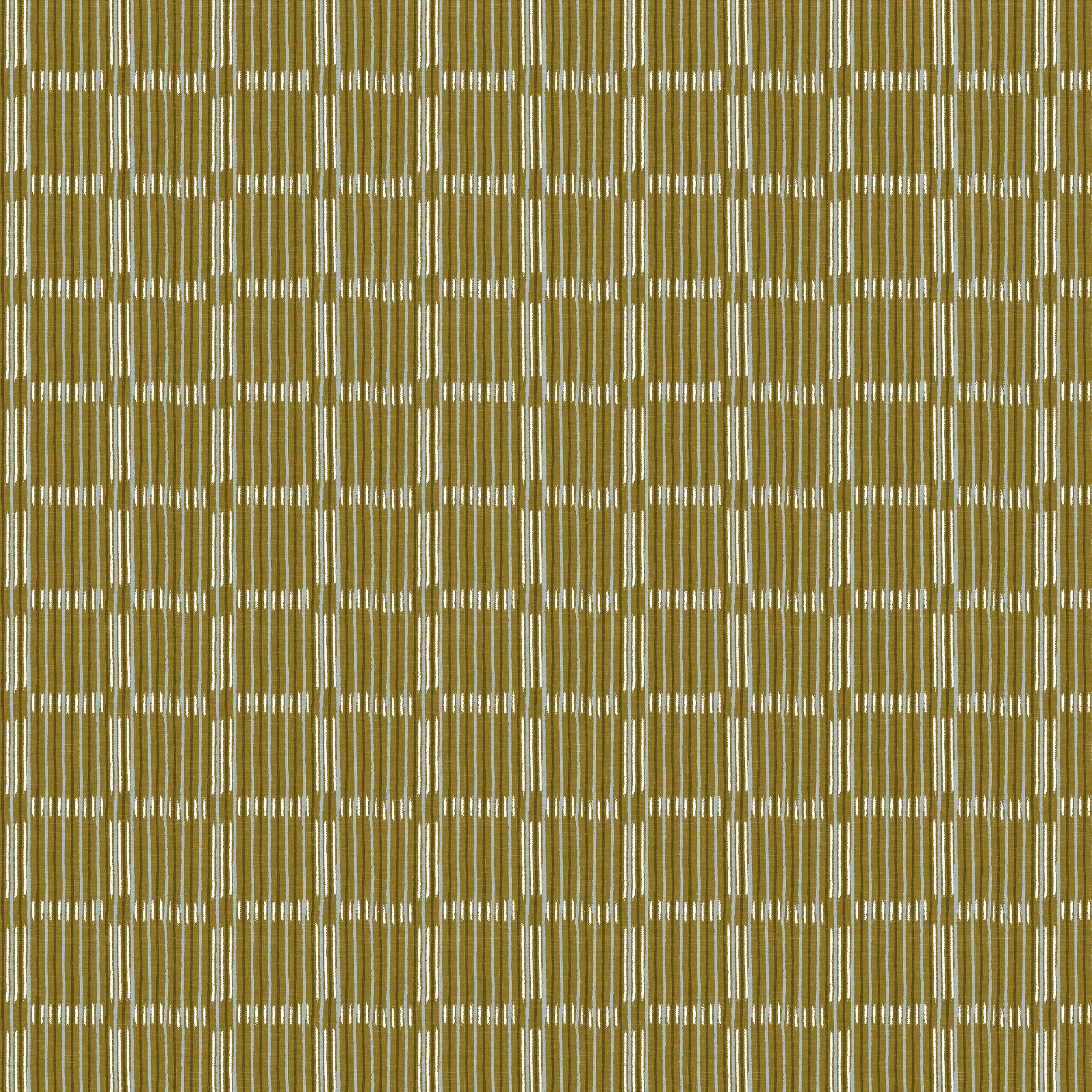 Pinstripe Gingham Mustard