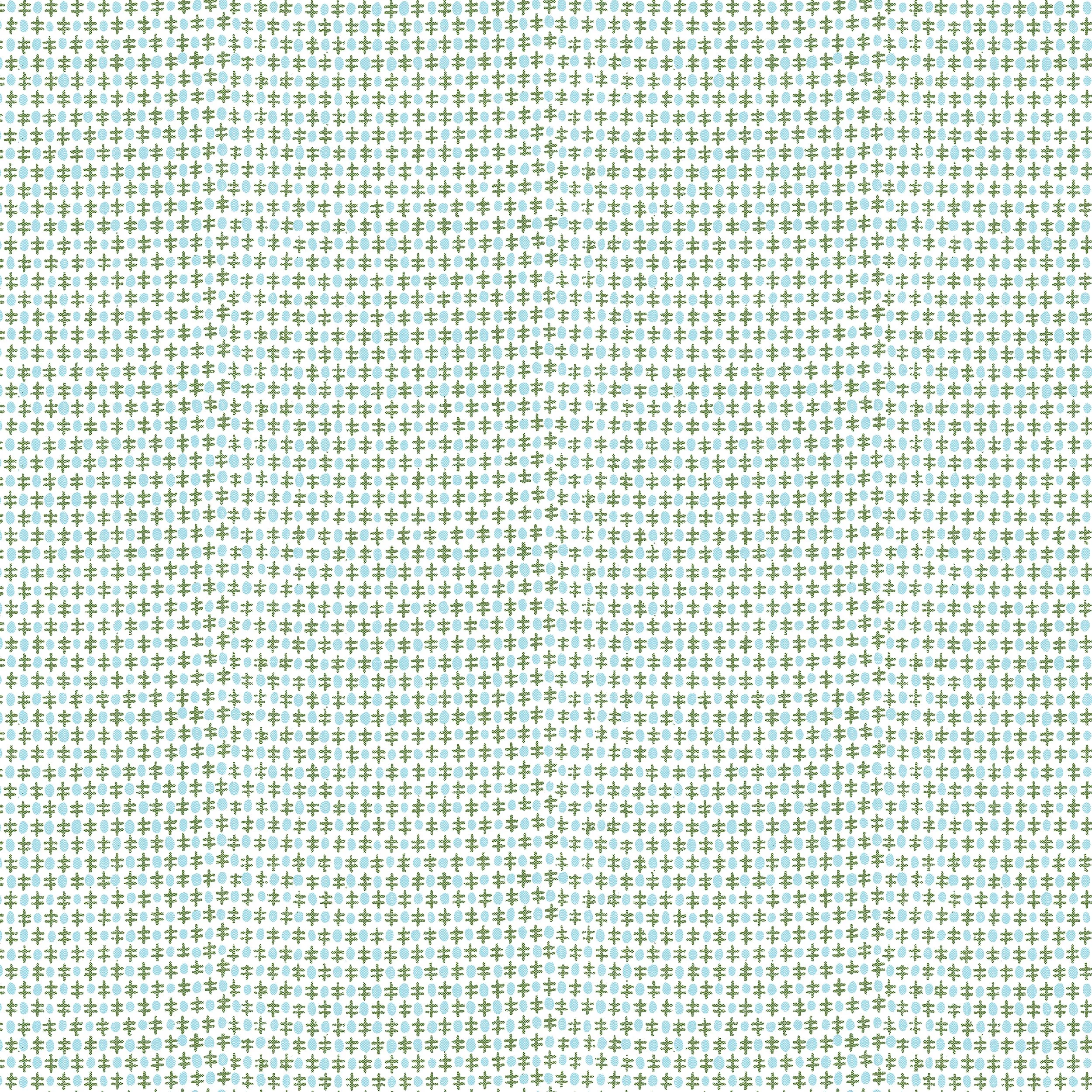 Stitch Spot Emerald Aqua
