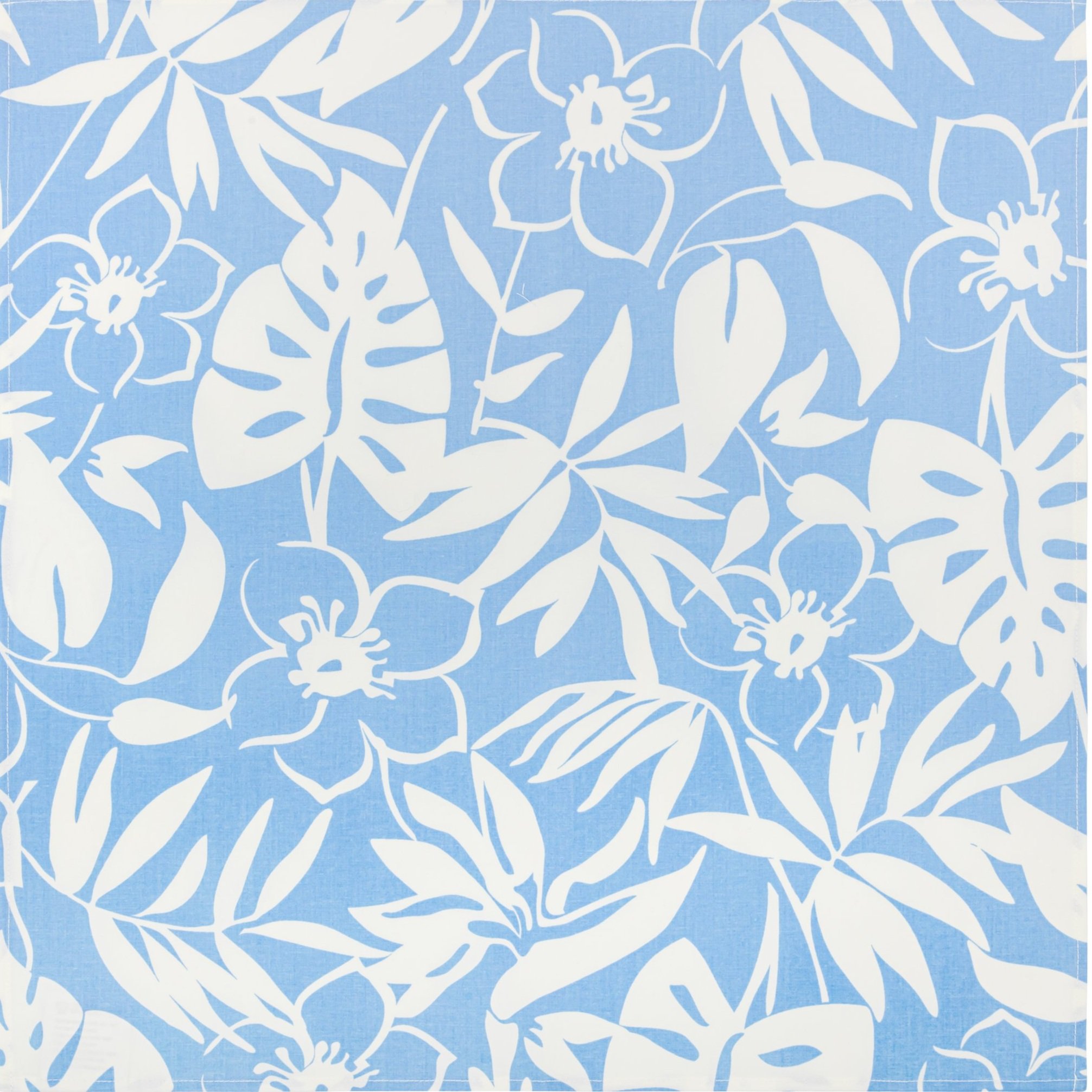 Sky Flowers Napkins in Blue Set of 4