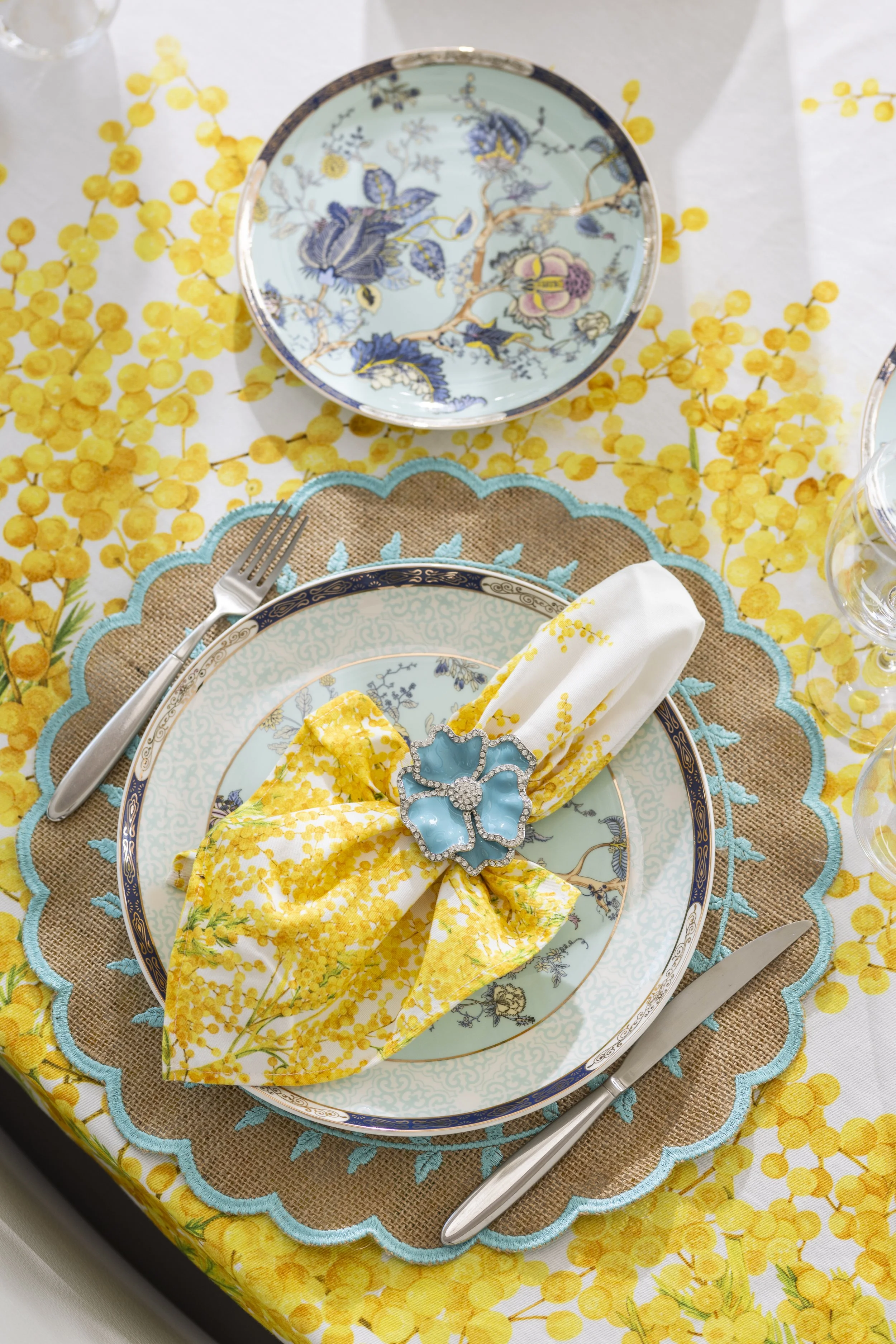 Mimosa Bloom Napkins Set of 4