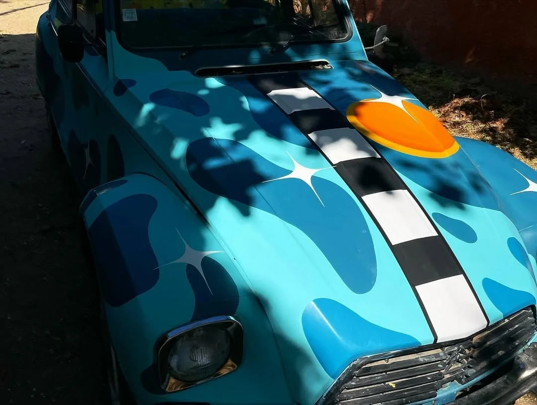 Live Painting Citroën Dyane 6