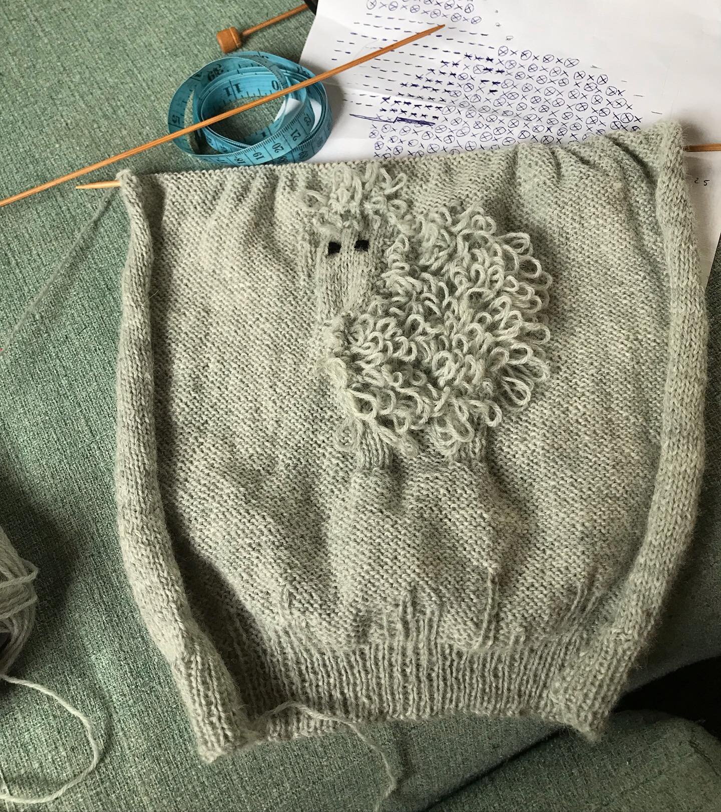 I&rsquo;m working on a new project. Guess what it is!  Now I have to work on the instructions!

#baby #gift #lamb #sheep #wool #natural #animals #farm #farmanimals #knitting #crochet #meditation #zen #fun #giftideas #handmade #handmadewithlove #memad