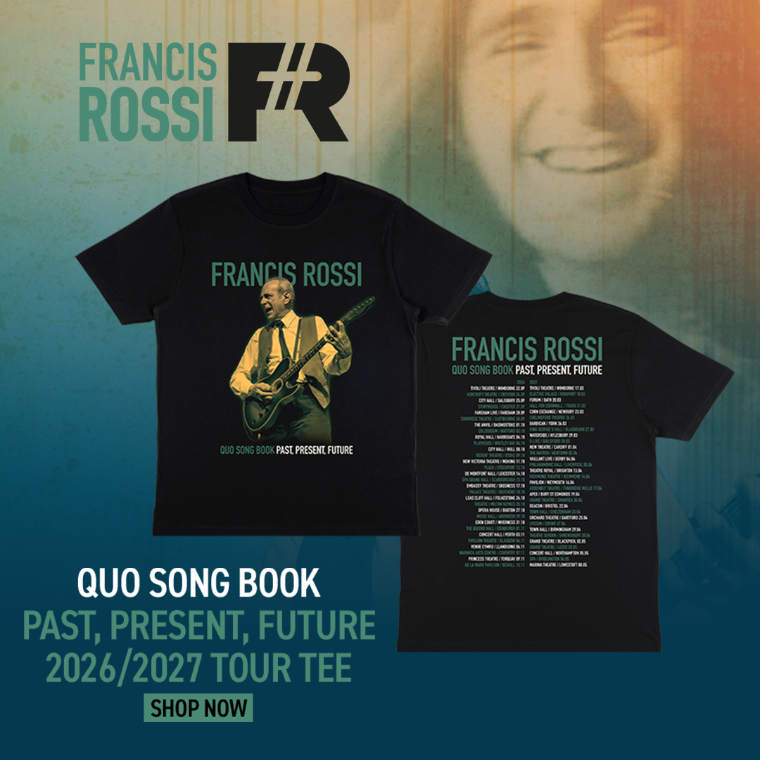 FRANCIS ROSSI 2026/27 tour tee