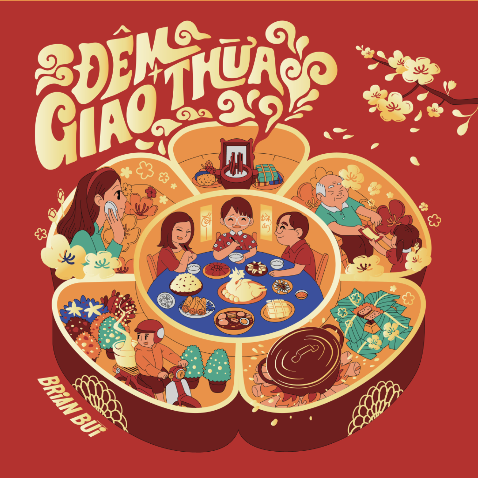 Đêm Giao Thừa (Lunar New Year’s Eve) by Brian Bùi