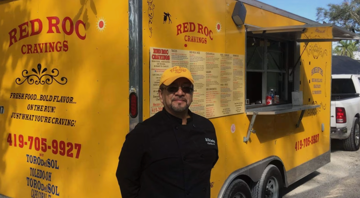 Food Truck at the Beach Park: Red Roc