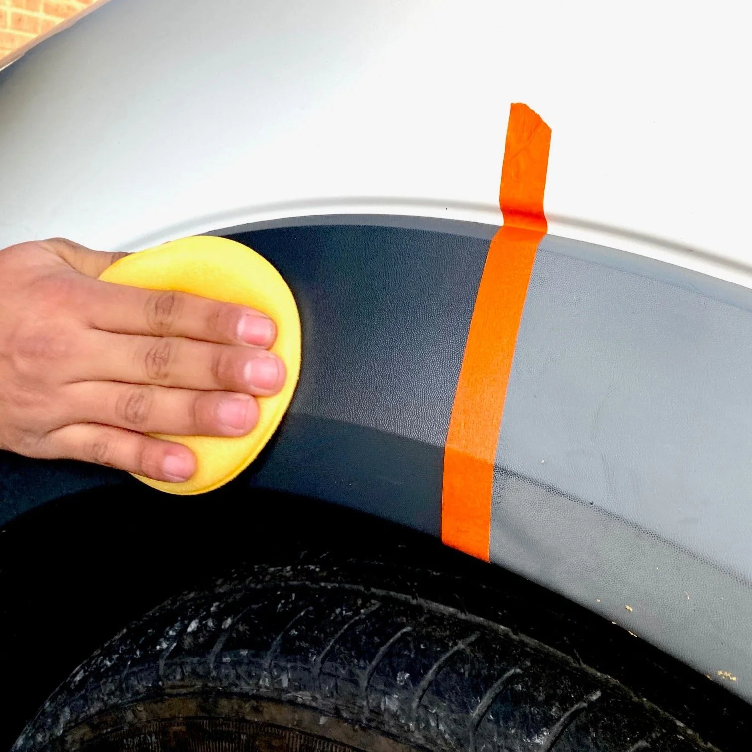 Blysk Super Restore 8oz. Trim and Plastic Restorer Protectant, Renew Trim, Bumpers, Guards, Non-Greasy, Super Shine, Long Lasting, Dry-to-The-Touch