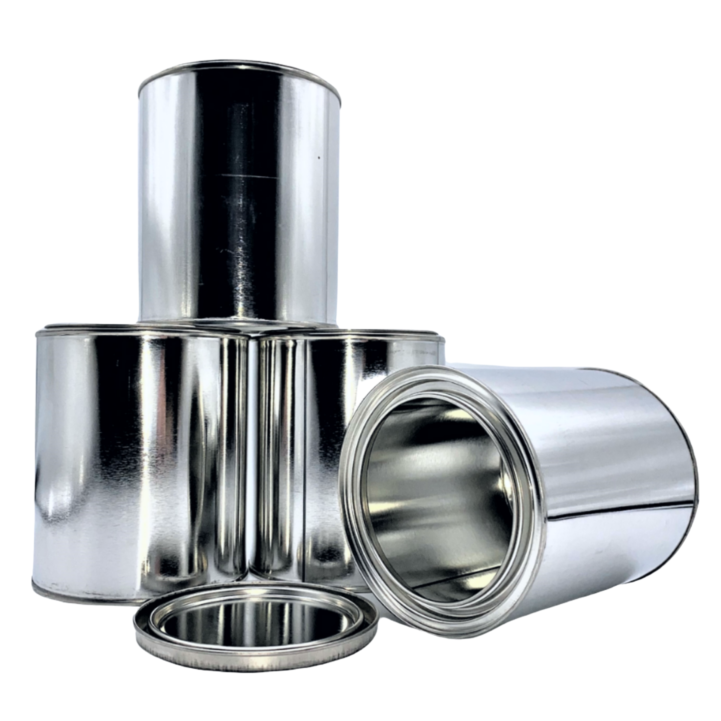 Blysk Empty Metal Quart Cans (2)