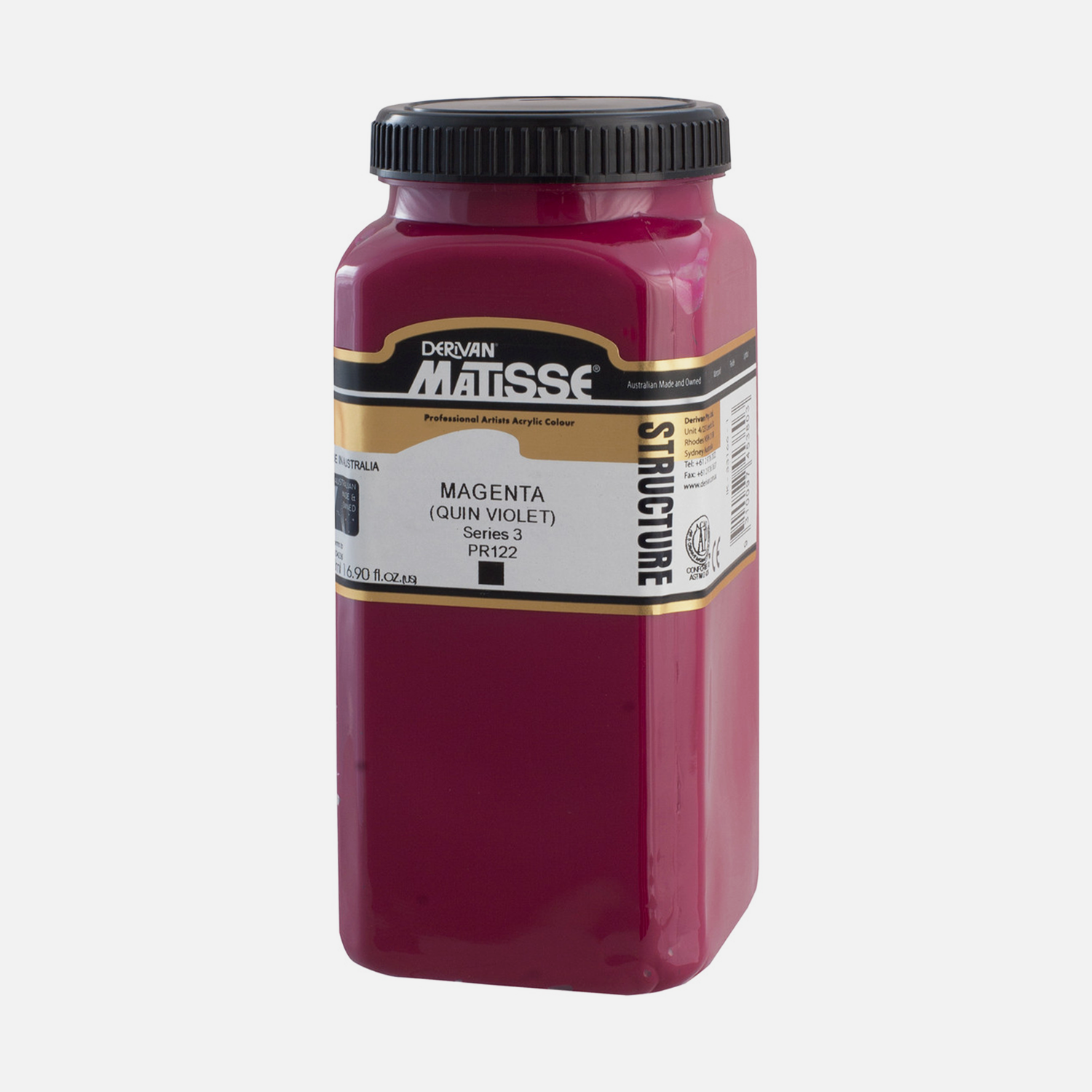 Matisse Structure Acrylics 500ml - Magenta (Quin Violet). I use this for all my underpainting! I bought this in Australia but you might be able to find it on Amazon but in a smaller tube.