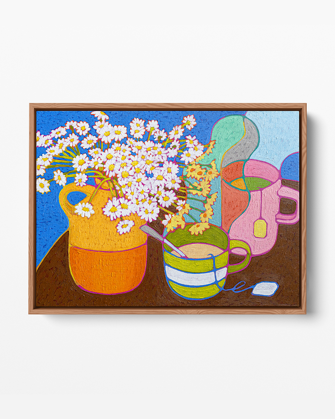 Lisa Nooin Daisies Tea Commission Painting 1.PNG