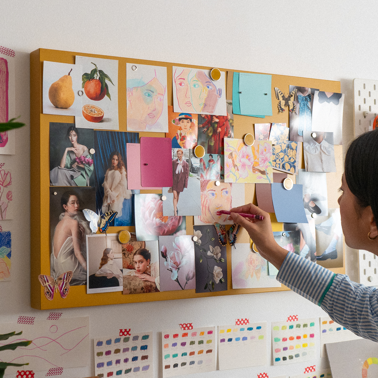 The Storyboard by Mustard Made. Great for moodboarding and pinning endless inspirations!