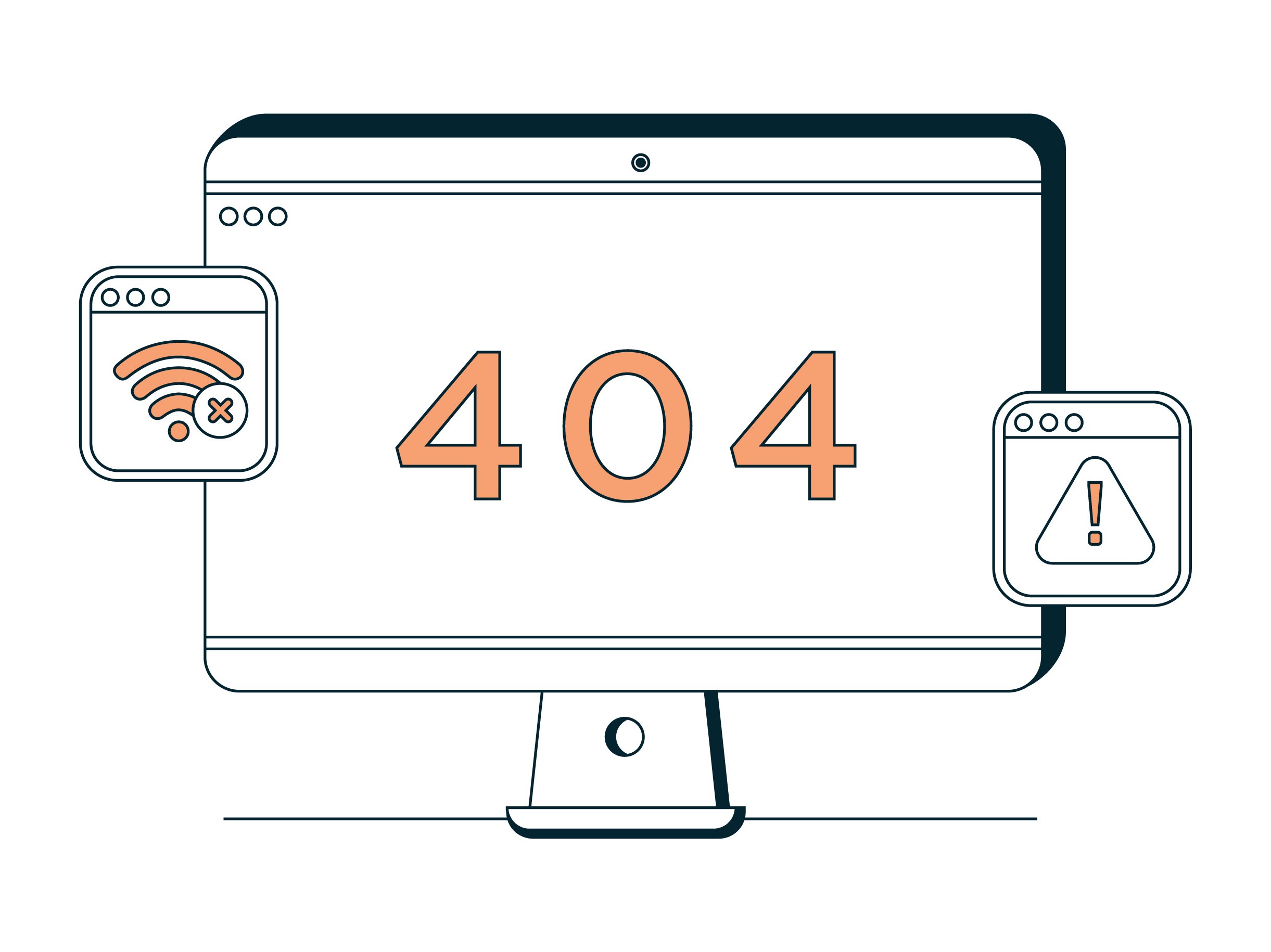 Support_Cantelope_Illustrations_FINAL_Support- Working from home-Connection_Issues-Broken_Link.jpg
