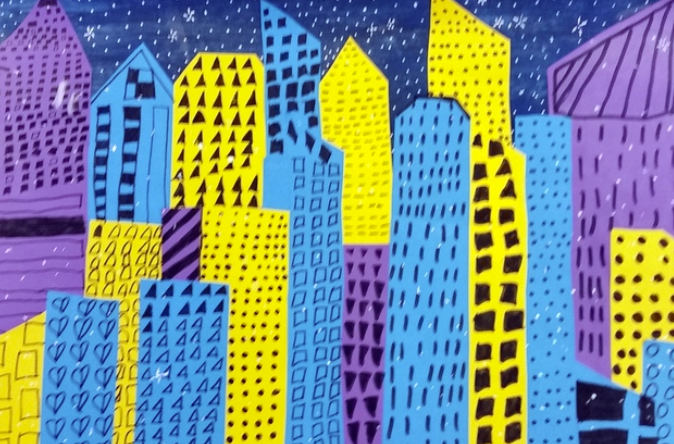 nighttime Cityscape