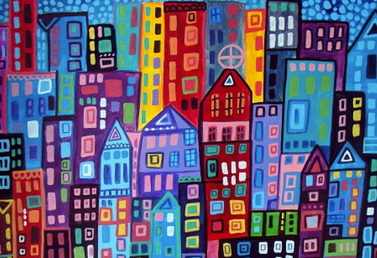 Heather Gellar Cityscape