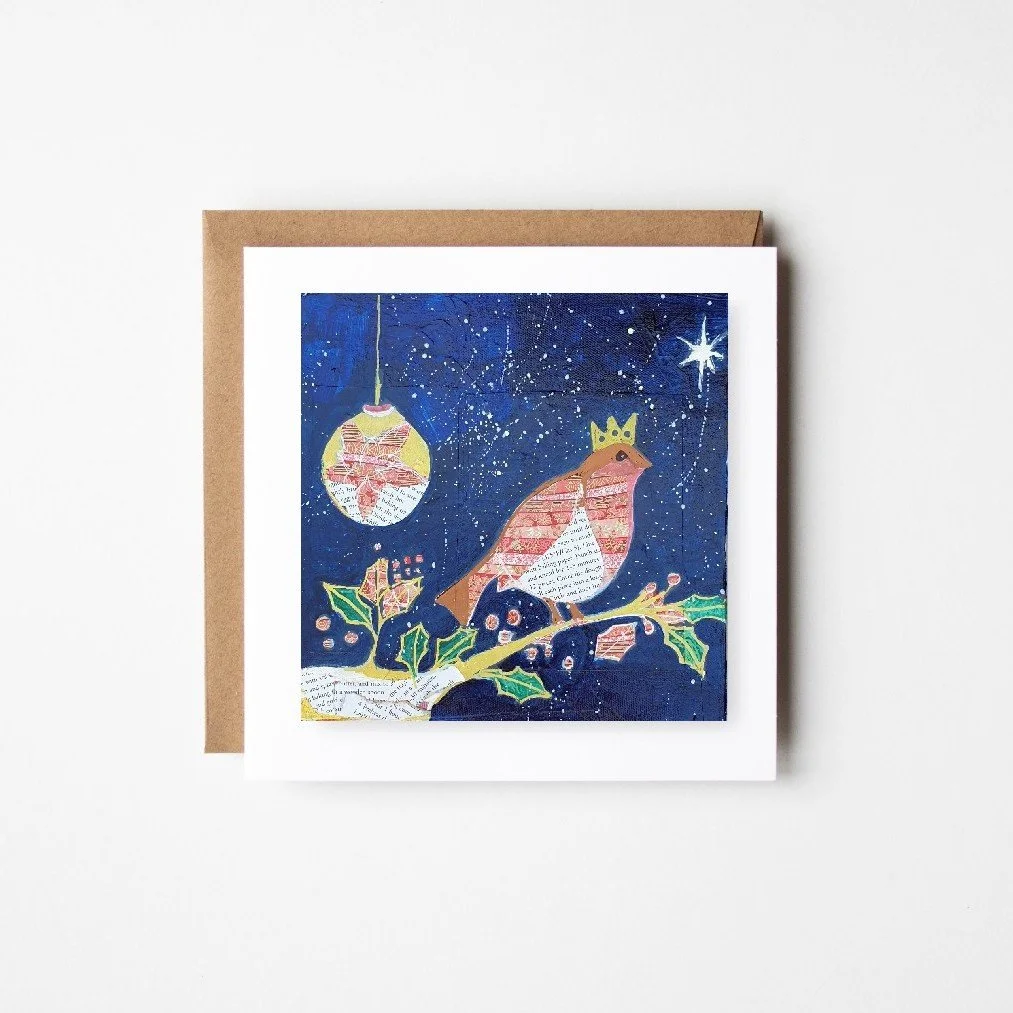 Christmas Card Magi Bird