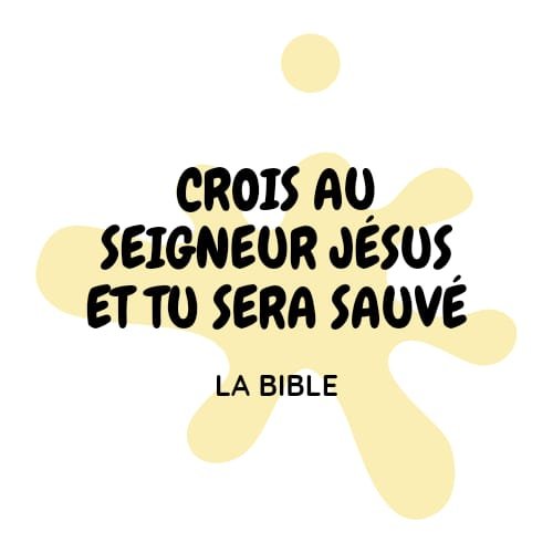 Crois en Jésus (Tâche) C3