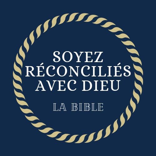 Grand Format : Soyez réconciliés (fond bleu) R1
