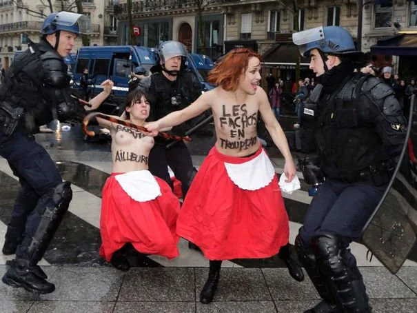 femen Marguerite Stern antifa fachos