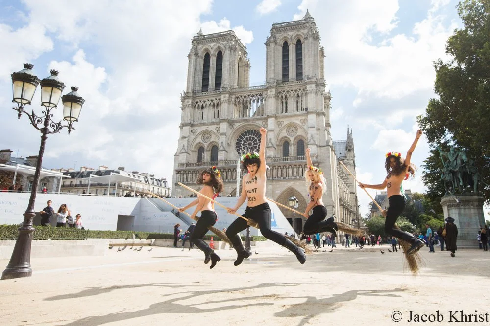 femen notre dame de paris