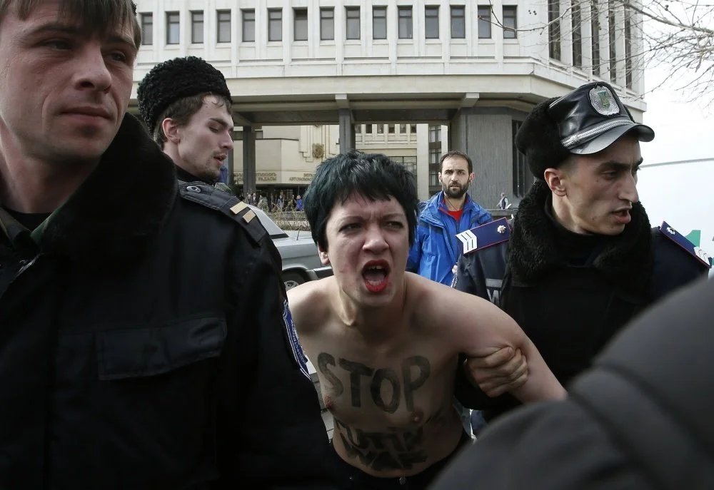 femen Marguerite Stern Crimée