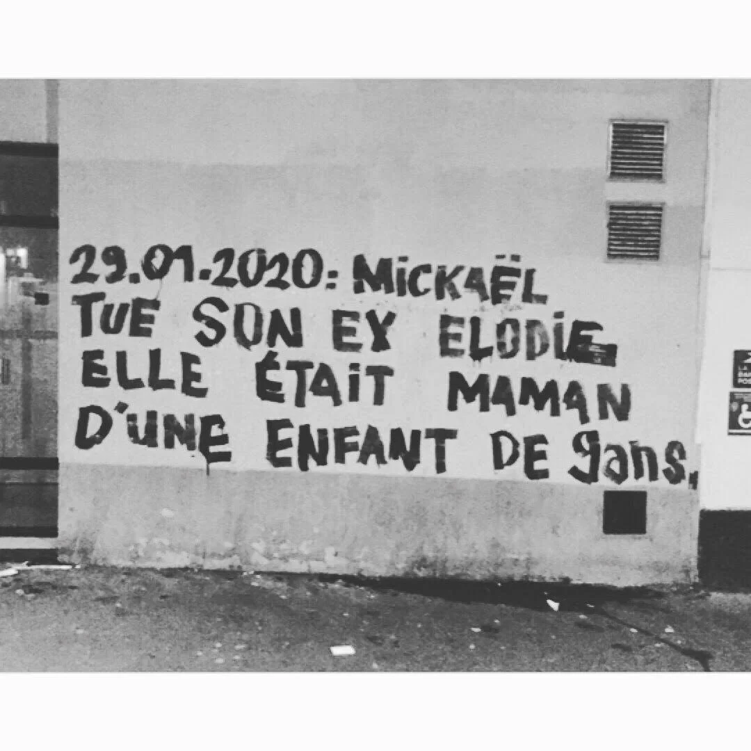 collages féminicides féministes Marguerite Stern harcèlement de rue