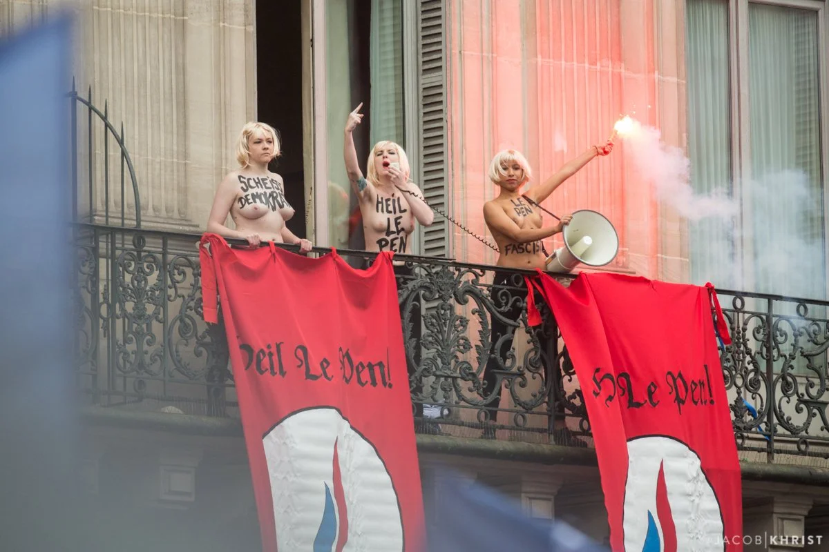 femen Marguerite Stern marine le pen 