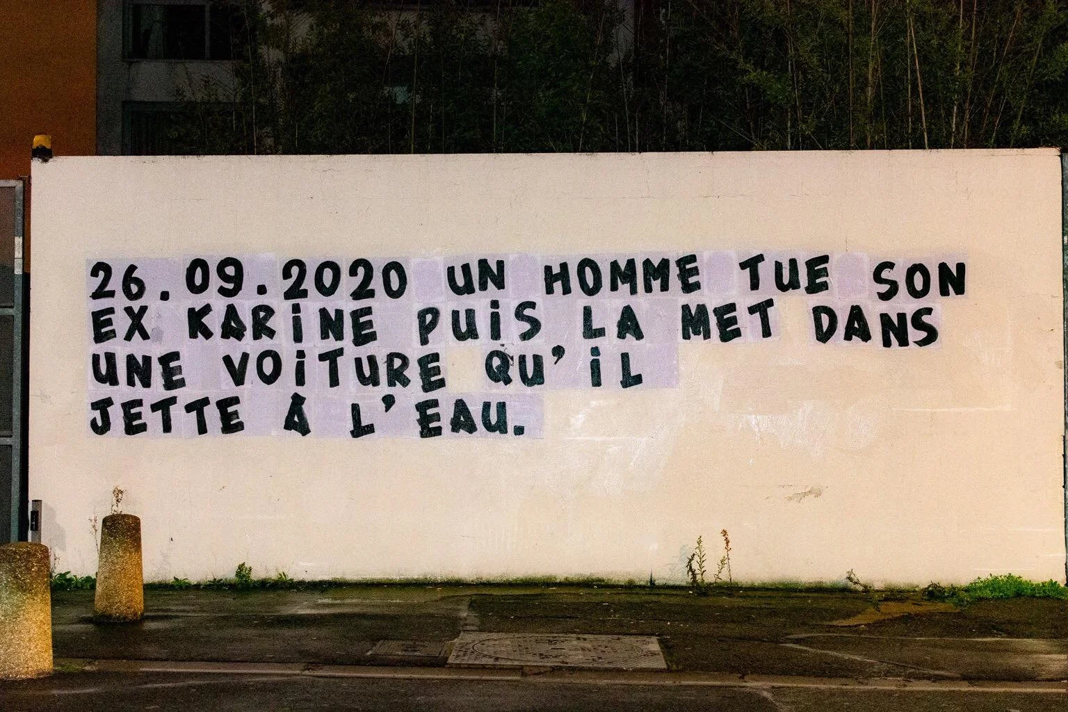 collages féminicides
