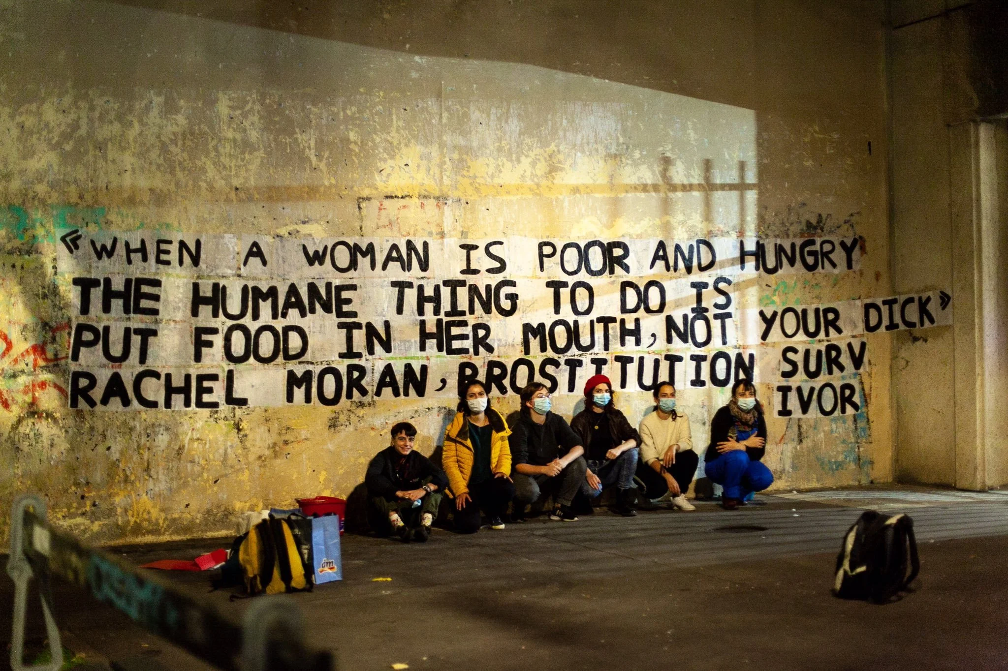 collages féminicides féministes Marguerite Stern prostitution abolition